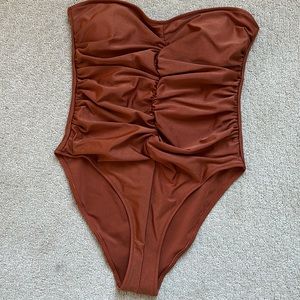 Rust Bathing Suit SHEIN